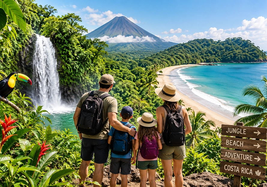 Costa Rica Vacations for Families- Jungle, Beach &